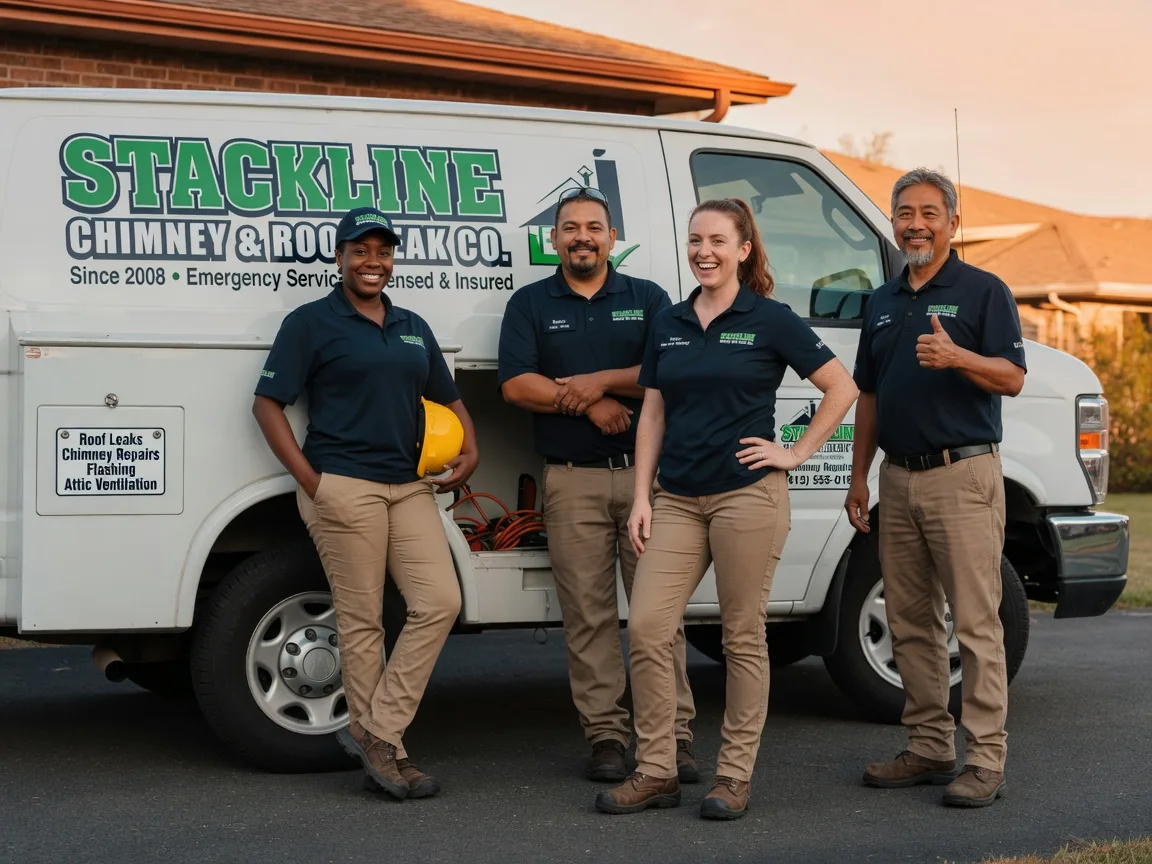 Chimney flashing repair company in Evant, TX